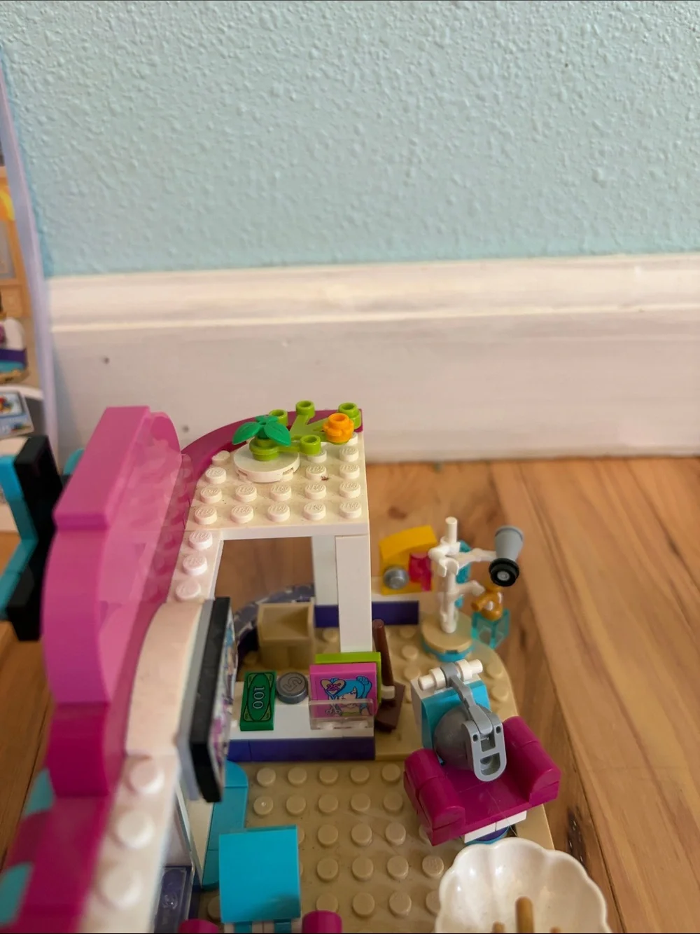LEGO Friends Hair Salon Playset - Pink, Teal & Purple